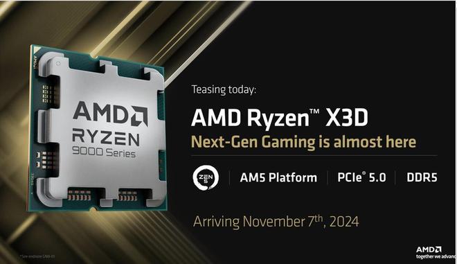 D垂直缓存设计：CCD位于 V-Cache芯片顶部新利体育登录Ryzen 7 9800X3D或更换3(图1)